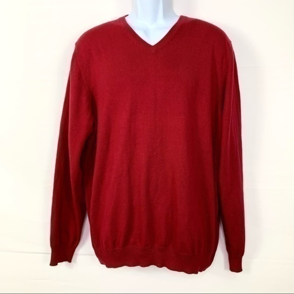 Alan Flusser Men’s Shirt Pullover Cashmere Sz XL